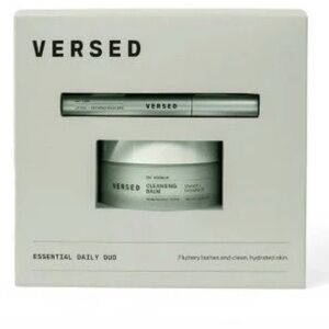 Versed Essential Daily Duo 2pc Set Cleansing Balm Lengthening Mascara